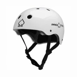 Pro-Tec Classic Helmet (Certified) / Gloss White Protective