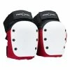 Protective Pro-Tec Street Knee Pads / Open Back / Red White Black