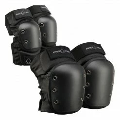 Pro-Tec Street Knee Elbow Pad Set / Black