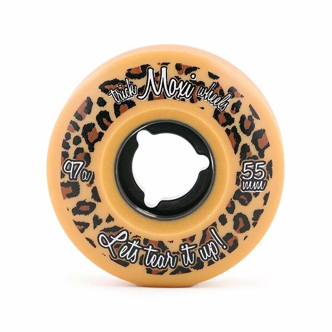 Moxi Trick Wheels (4 Pack) / Tan Parts