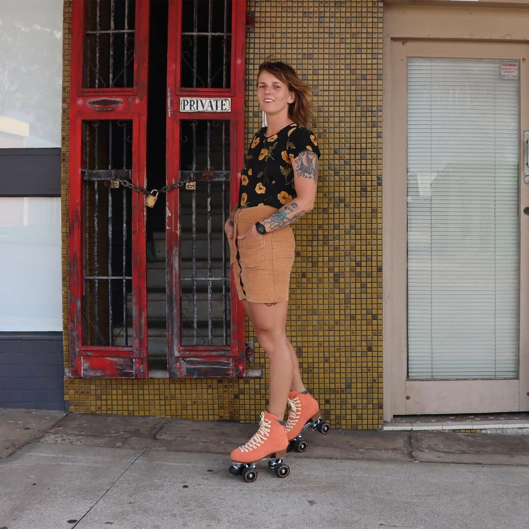 Chuffed Skates Chuffed Wanderer Roller Skates / Peach Pink