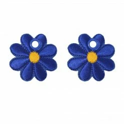 Elsies Little Studio Accessories Elsies Embroidered Daisy (Pair)