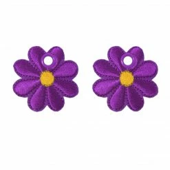 Elsies Little Studio Accessories Elsies Embroidered Daisy (Pair)