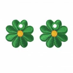 Elsies Little Studio Accessories Elsies Embroidered Daisy (Pair)