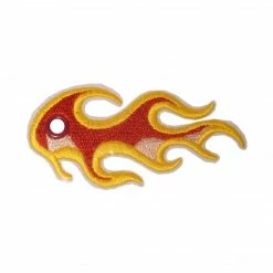 Elsies Little Studio Elsies Embroidered Skate Accessories (Single) / Flames