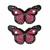 Elsies Little Studio Elsies Embroidered Butterfly (Pair) / Hot Pink Accessories