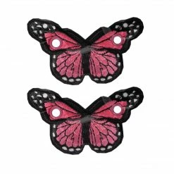Elsies Little Studio Elsies Embroidered Butterfly (Pair) / Hot Pink Accessories