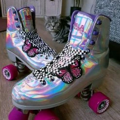 Elsies Little Studio Elsies Embroidered Butterfly (Pair) / Hot Pink Accessories