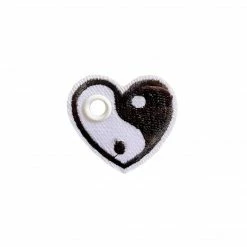 Elsies Little Studio Elsies Embroidered Skate Accessories (Single) / Ying Yang Heart