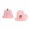 Grindstone Skate Society Parts Grindstone Heartstopper Bolt-on Toe Stops / BB Pink