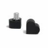 Grindstone Skate Society Parts Grindstone Lil Heartstopper Adjustable Toe Stops / Black Metal