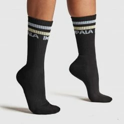 Impala Skate Impala Stripe Socks (3 Pack) / Black Apparel