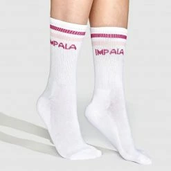 Impala Skate Apparel Impala Stripe Socks (3 Pack) / Pastel