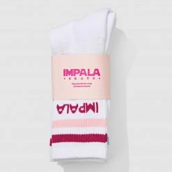 Impala Skate Apparel Impala Stripe Socks (3 Pack) / Pastel