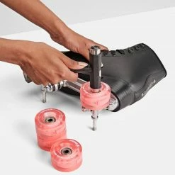 Impala Skate Impala Light Up Roller Skate Wheels (4 Pack) / Pink