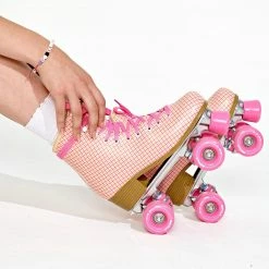 Impala Skate Impala Rollerskates / Pink Tartan