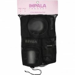 Impala Skate Impala Protective Tri-Pack / Adult / Black