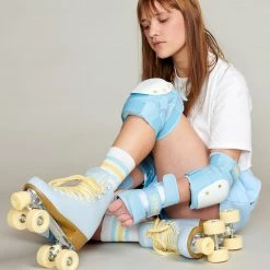 Impala Skate Impala Protective Tri-Pack / Adult / Sky Blue Yellow