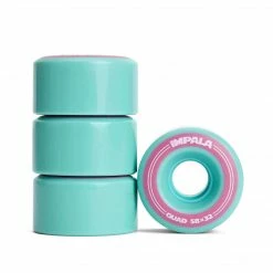 Impala Skate Parts Impala Roller Skate Wheels (4 Pack) / Aqua