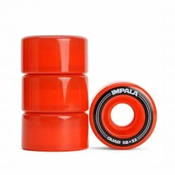 Impala Skate Impala Roller Skate Wheels (4 Pack) / Red Parts