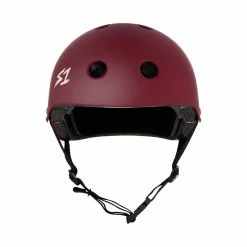 S-One S1 Lifer Helmet (Certified) / Maroon Matte Protective