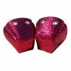One Stop Skates Shop One Stop Vegan Toe Guards / Magenta Chunky Glitter Accessories