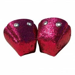 One Stop Skates Shop One Stop Vegan Toe Guards / Magenta Chunky Glitter Accessories