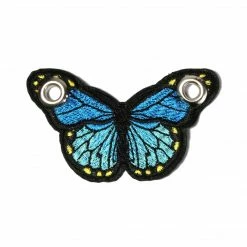 One Stop Skates Shop One Stop Large Embroidered Butterfly (Single) Accessories