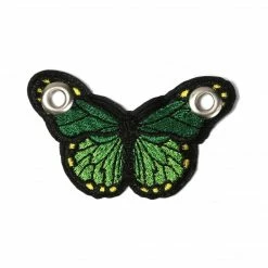 One Stop Skates Shop One Stop Large Embroidered Butterfly (Single) Accessories