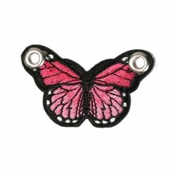One Stop Skates Shop One Stop Large Embroidered Butterfly (Single) Accessories