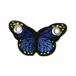 One Stop Skates Shop One Stop Large Embroidered Butterfly (Single) Accessories