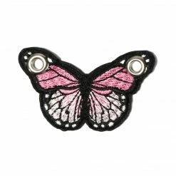 One Stop Skates Shop One Stop Large Embroidered Butterfly (Single) Accessories