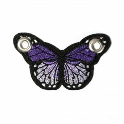 One Stop Skates Shop One Stop Large Embroidered Butterfly (Single) Accessories