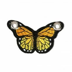One Stop Skates Shop One Stop Large Embroidered Butterfly (Single) Accessories