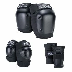 187 Killer Pads Protective 187 Six Pack Pad Set / Black