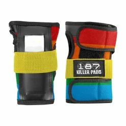 187 Killer Pads 187 Wrist Guards / Rainbow Protective
