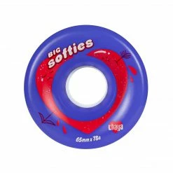 Chaya Skates Chaya Big Softies Wheels (4 Pack) / Clear Purple