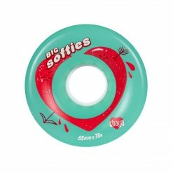 Chaya Skates Parts Chaya Big Softies Wheels (4 Pack) / Clear Teal