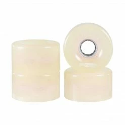 Chaya Skates Parts Chaya Neon Light Up Skate Wheels (4 Pack) / Clear White