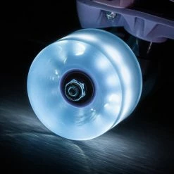 Chaya Skates Chaya Neon Light Up Skate Wheels (4 Pack) / Blue Parts