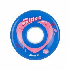 Chaya Skates Parts Chaya Big Softies Wheels (4 Pack) / Clear Blue