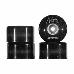 Chaya Skates Chaya Neon Light Up Skate Wheels (4 Pack) / Clear Black