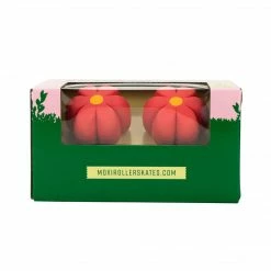 Moxi Brake Petal Adjustable Toe Stops / Red Hibiscus Parts