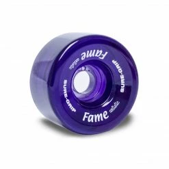 Sure-Grip Fame Wheels (8 Pack) / Clear Purple Indoor Wheels
