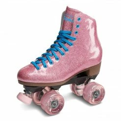 Sure-Grip Stardust Roller Skates / Glitter Pink