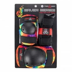 Triple Eight Triple 8 Saver Series Tri-Pack / Tie Dye Protective