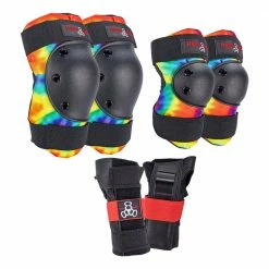 Triple Eight Triple 8 Saver Series Tri-Pack / Tie Dye Protective