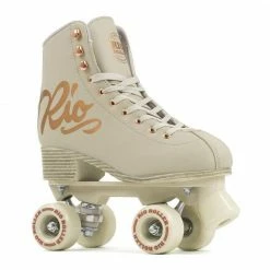 Rio Roller Script Skates / Rose Cream