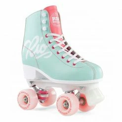 Rio Roller Script Skates / Teal Coral
