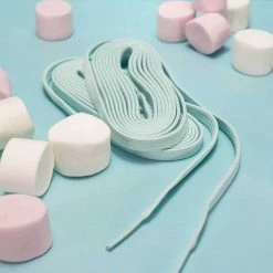 Roll Skate Studio Roll Waxed Skate Laces / Pastel Blue Parts